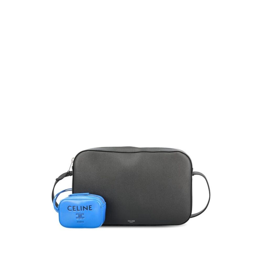 Celine Men Leather Crossbody Bag